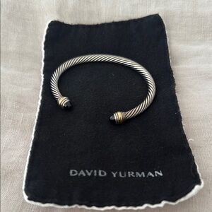 David Yurman Silver and Gold Bracelet